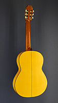 Vicente Sanchis, Modell 25 Flamencogitarre Fichte, Sicomoro, R&uuml;ckseite