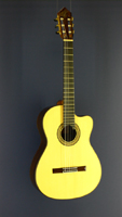Albert & M&uuml;ller Konzertgitarre Fichte, Palisander, Cutaway, 2008