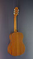 Juan Aguilera, Modell ni&ntilde;a 61, 7/8-Children`s Guitar, spruce, mahogany, scale 61 cm, back view