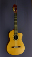 Albert & M&uuml;ller Fusion Konzertgitarre Zeder, Palisander, Cutaway, AER-Pickup
