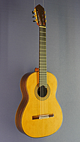 Agron Llanaj, Albert & M&uuml;ller Meistergitarre nach Antonius M&uuml;ller gebaut mit Doubletop Zeder, Palisander, 2012, Mensur 64 cm