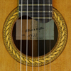 Albert & M&uuml;ller CL4 Konzertgitarre Zeder, Palisander, Cutaway, AER-Pickup, gespielt, Rosette, Schild