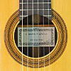 Jos&eacute; Marin Plazuelo classical guitar spruce, rosewood, scale 65 cm, year 1990, rosette, label