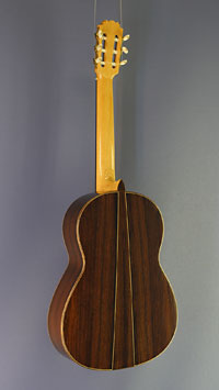 Lucas Martin Meistergitarre Zeder, Palisander, Baujahr 2016, R&uuml;ckseite