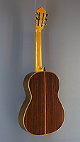 Stefanos Poligenis Meistergitarre Zeder, Palisander, Baujahr 2016, R&uuml;ckseite