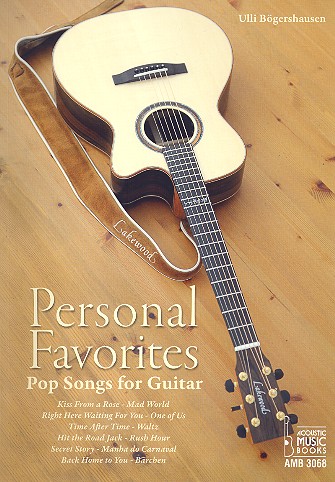 Ulli B&ouml;gerhausen, Personal Favourites, Fingerstyle sheet msic for solo guitar