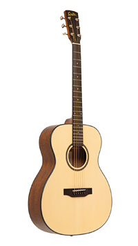Crafter Lite T16, satin finished acoustic guitar in Orchestra shape with solid spruce top and mahogany on back and sides