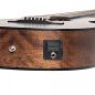 Preview: Akustikgitarre mit Tonabnehmer J.N. Dovern, Westerngitarre in Parlour-Form, mit massiver Mahagonidecke, 45mm Griffbrett Zarge, Endbuchse