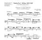 Preview: Bach, Johann Sebastian: Clavierpartita No. 1 BWV 825 D-Maj for guitar solo, sheet music