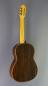 Preview: Bernd Martin 40 Aniversario, classical guitar spruce rosewood, scale length 65 cm, built in 2016, Luthier Guitar - anniversary model No. 2, back view