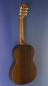 Preview: Eugenio Riba Konzertgitarre Zeder Mangoy, kurze Mensur 64 cm, Baujahr 2023, Meistergitarre, Rückseite