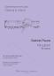 Preview: Fauré, Gabriel: 10 Songs for voice & guitar, sheet music