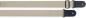 Preview: Gitarrengurt Baumwolle glatt, beige