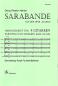Preview: Händel, Georg Friedrich: Sarabande for 4 guitars