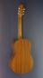 Preview: Konzertgitarre mit 64 cm kurzer Mensur - Ricardo Moreno, Modell 1a 64 Fichte, spanische Gitarre mit massiver Fichtendecke, Rückseite