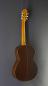Preview: Classical Guitar Ricardo Moreno, model 2a spruce, Spanish Guitar with solid spruce top, back view
