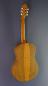 Preview: Classical Guitar Ricardo Moreno, model 3a spruce, Spanish Guitar with solid spruce top and walnut on back and sides, back view