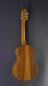 Preview: Konzertgitarre mit 63 cm kurzer Mensur - Ricardo Moreno, Modell 3a Zeder, spanische Gitarre mit massiver Zederdecke und Walnuss an Zargen und Boden, Rückseite