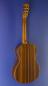 Preview: Sascha Nowak Luthier Guitar,  Double Top cedar, Madagascar rosewood, scale 65 cm, year 2020, Classical Guitar, back view