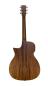 Preview: Shape O-313 MT CEB, OM-Form, massive Fichtendecke, Cutaway, Pickup, Armrest, Akustikgitarre Rückseite