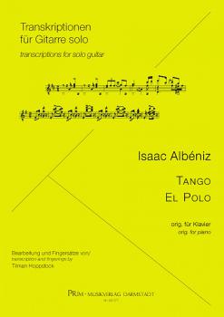 Albéniz, Isaac: El Polo & Tango für Gitarre solo, Noten