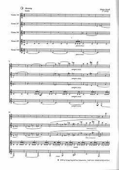 Preview: Assad, Sergio: Giornata e Nettuno for 5 guitars or guitar ensemble, sheet music sample