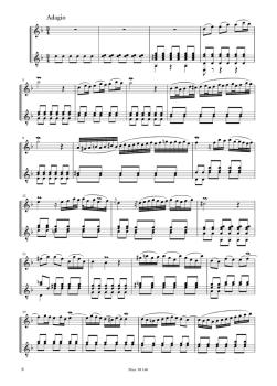 Preview: Bach, Johann Sebastian: Concierto d-moll, BWV 974 nach Marcello für Violine/ Mandoline und Gitarre, Noten Beispiel