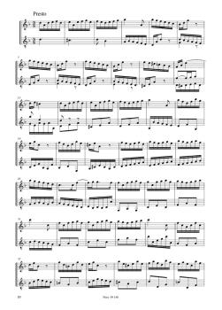 Preview: Bach, Johann Sebastian: Concierto d-moll, BWV 974 nach Marcello für Violine/ Mandoline und Gitarre, Noten Beispiel