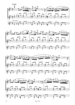 Preview: Bach, Johann Sebastian: Concierto G-Dur, BWV 973 nach Vivaldi für Violine/ Mandoline und Gitarre, Noten Beispeil