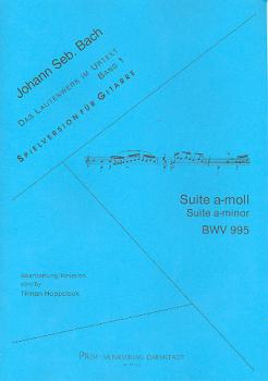 Bach, Johann Sebastian: Suite a-moll, BWV 995, Bearbeiter Tilman Hoppstock
