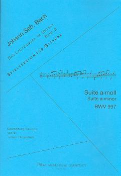 Bach, Johann Sebastian: Suite a-moll, BWV 997, Bearbeiter Tilman Hoppstock
