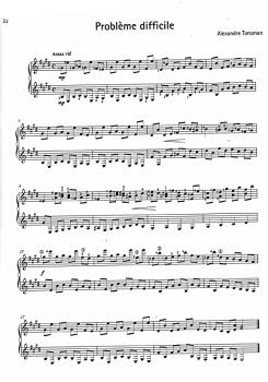 Preview: Beginner`s Guitar Duos, 18 Stücke aus verschiedenen Jahrhunderten für 2 Gitarren, Noten Beispiel