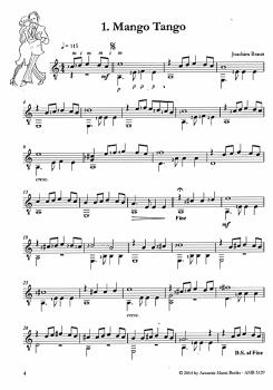 Preview: Braun, Joachim: Gitarrenkekse Band 1, leichte Gitarrenstücke, Noten Beispiel