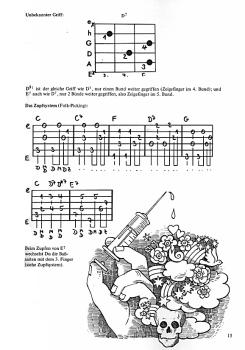 Preview: Bursch, Peter: Das Folkbuch, 100 Songs für Gitarre in Noten und Tabulatur, Songbook, Liederbuch Beispiel