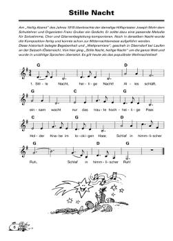 Preview: Bursch, Peter: Weihnachtsliederbuch, Noten, Beisiel