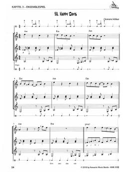 Preview: Buschmann, Jochen, Voelker, Clemens: Die Gitarrenklasse - Das Spielbuch für Gitarrenensemble, Klassenmusik Notenbeispiel