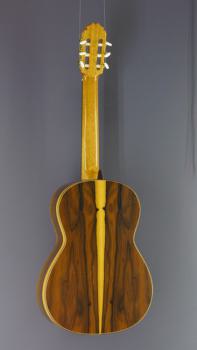 Preview: Ricardo Morenoc C-Z 63 Zeder, 63 cm kurze Mensur, massive Zederndecke, Ziricote, spanische Konzertgitarre , Rückseite