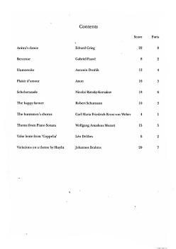 Preview: Classical Favourites for flute and guitar, bekannte 