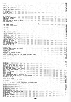 Das Ding Band 3 mit Noten - Songbook, Kultliederbuch für Gitarre, Melodie, Text und Akkorde Inhalt