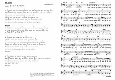 Preview: Das Ding Band 4, Songbook, Kultliederbuch für Gitarre, ohne Noten