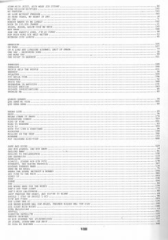 Das Ding 4, Songbook for guitar content