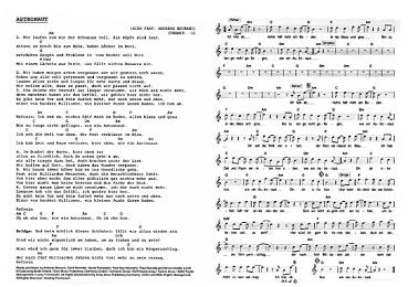 Preview: Das Ding Band 5, Kultliederbuch, Songbook für Gitarre, Beispiel Ausgabe ohne Noten