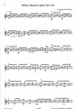 Preview: Giuseppe Di Girolamo, Guitar Dreams, Noten für Gitarre solo Beispiel