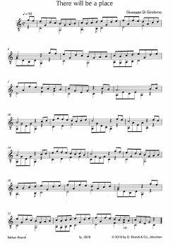 Preview: Di Girolamo, Giuseppe: Letters for You, Noten für Gitarre solo, Beispiel
