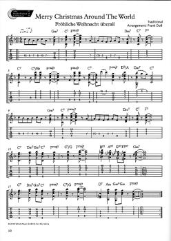 Preview: Doll, Frank/Meier, Hans: Jazzy Christmas Tunes for electric guitar, Noten, Beispiel