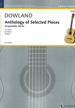 Dowland, John: Anthology of Selected Pieces, Noten für Gitarre solo