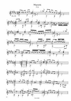 Preview: Dowland, John: Sämtliche Lautenwerke im Urtext Vol. 3 - Liedhafte Werke für Gitarre solo, Noten Beispiel