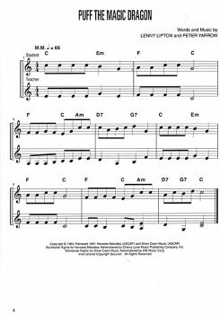 Preview: Easy Songs for 1-2 Mandolins, Noten mit CD Beispiel