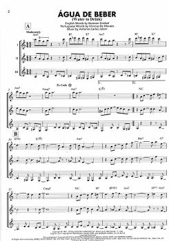 Preview: Essential Elements: Bossa Nova für 3 Gitarren oder Gitarrenensemble, Noten Beispiel