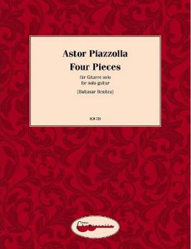 Piazzolla, Astor: 4 Pieces for guitar solo